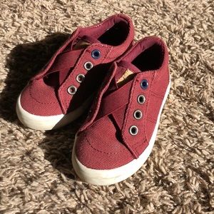 Cat & Jack Toddler Boys Slip On Sneakers Sz 6